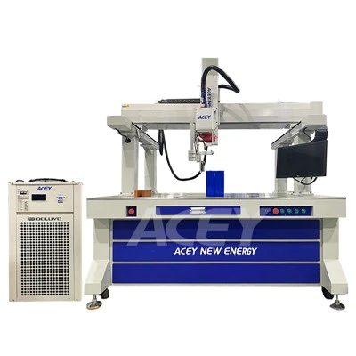 بیٹری پیک کے لئے 1500W ایلومینیم لیزر ویلڈنگ مشین
